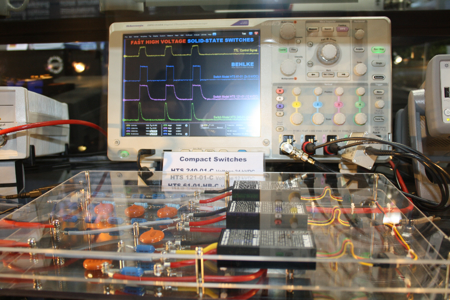 Behlke Electronica - 20 kV Demonstration Set-Up for the Compact Switches 